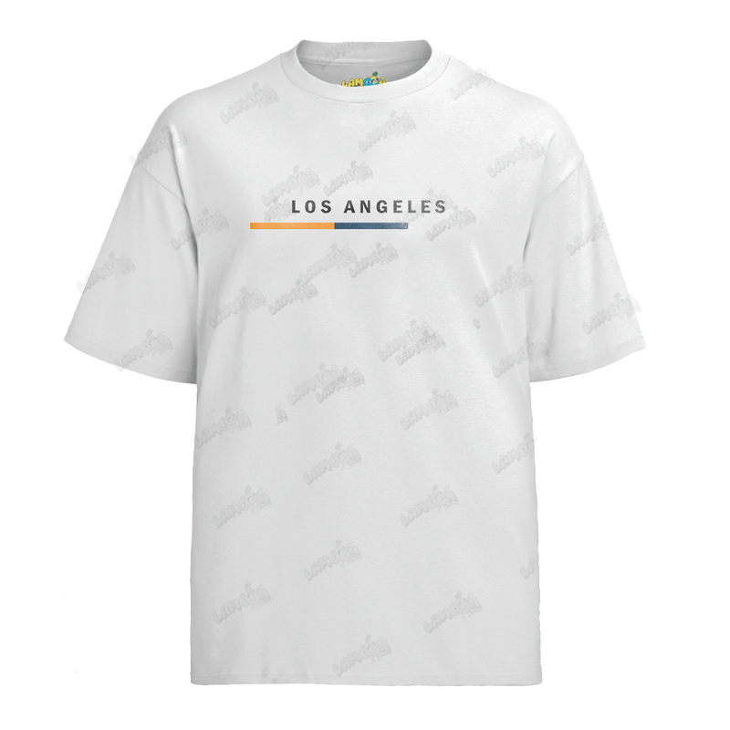 Camiseta Algodão Los Angeles Bandeira PQ