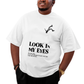 Camiseta Plus Size Algodão Travis Scott Look In My Eyes