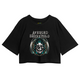 Cropped Oversized Avenged Seven Fold Caveira A7X