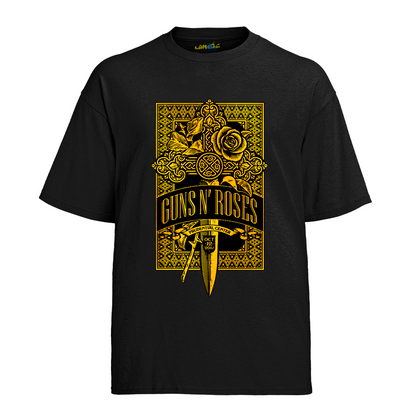 Camiseta Algodão Roses Banda 2017