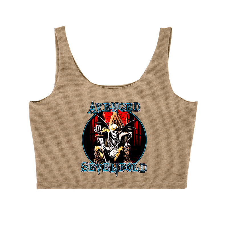 Cropped Cavado Avenged Seven Fold Caveira King