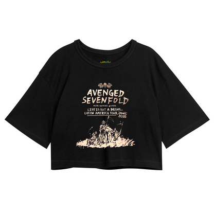 Cropped Avenged Seven Fold Latin America Tour 2026 FC