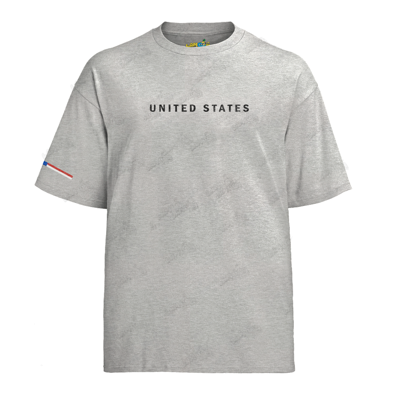 Camiseta Algodão United States PQ