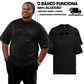 KIT 3 Camisetas Plus Size Algodão Basica Lisa