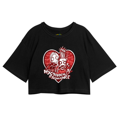 Cropped Oversized My Chemical Romance Love