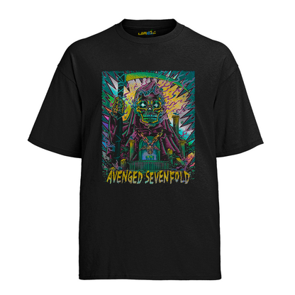 Camiseta Algodão Avenged Seven Fold Portal