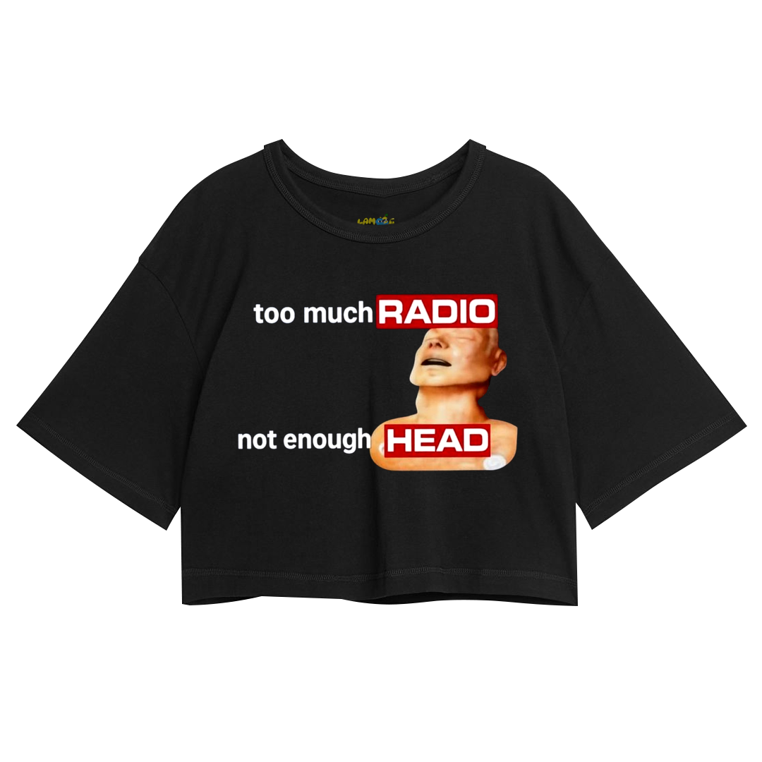 Cropped Oversized Too Much Radio Not Enough Head