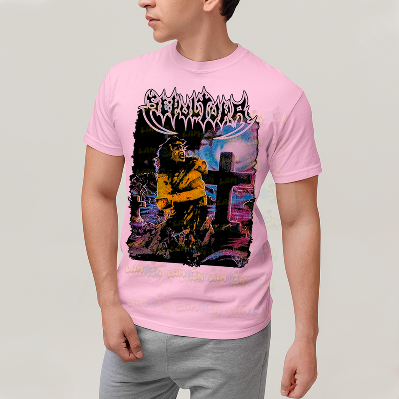 Camiseta Algodão Unissex T shirt Sepultura Arise banda de rock