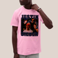 Camiseta Algodão Unissex T shirt Graphic Tee Justin Bieber Azul