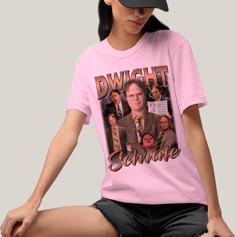 Camiseta Algodão Unissex T shirt -The Office Dwight Schrute