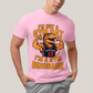 Camiseta Algodão Unissex T shirt Dinossauro Gym academia gym rat dinosaur
