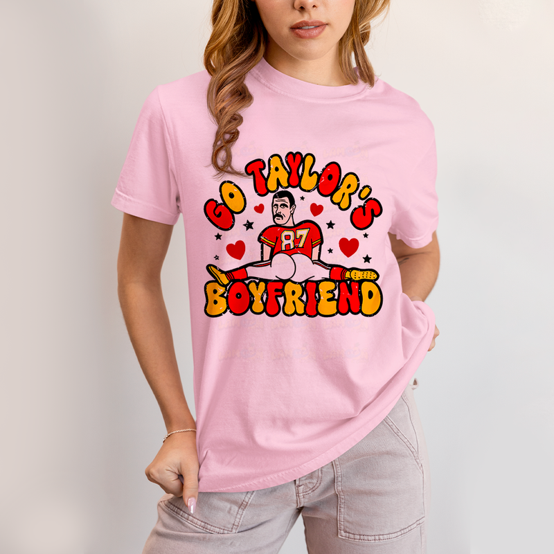 Camiseta Algodão Unissex T shirt - Kelce Boyfriend taylor swift