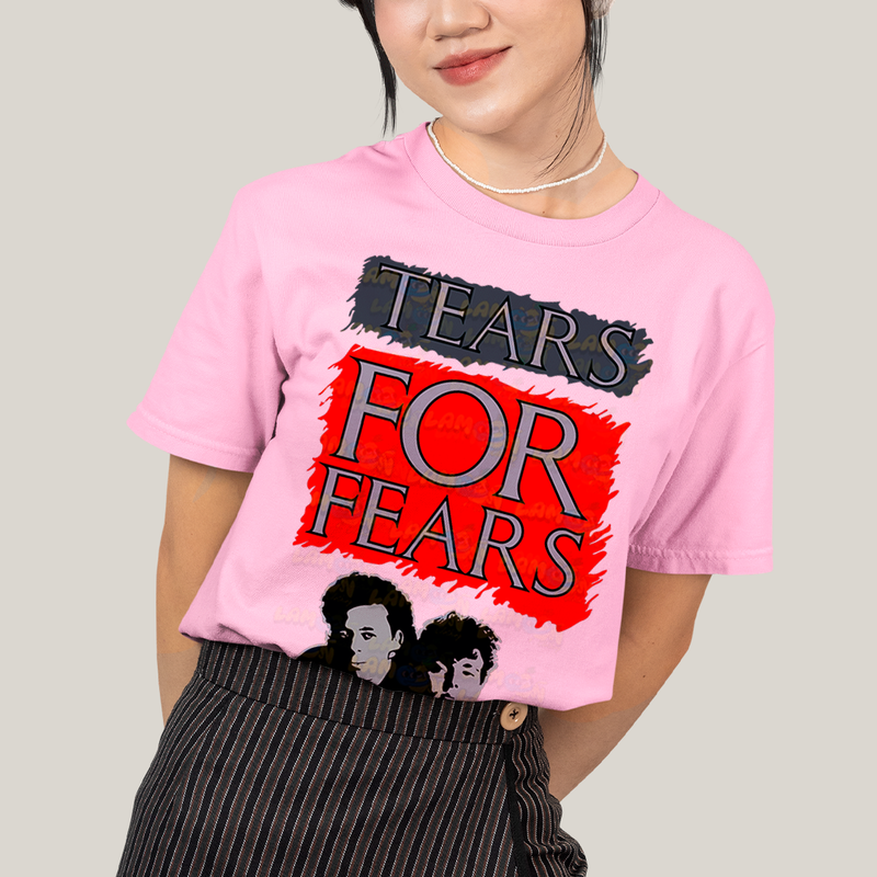 Camiseta Algodão Unissex T shirt Tears For Fears banda
