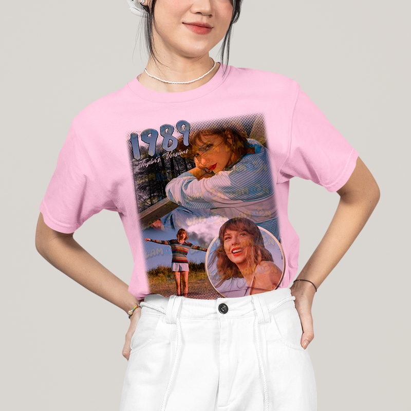 Camiseta Algodão Unissex T shirt - Taylor Swift 1989 Taylor's Versions