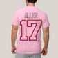 Camiseta Algodão Unissex T shirt -Josh Allen 17 Jogador de Futebol Americano FC