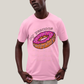 Camiseta Algodão Unissex T shirt - O Senhor dos Anéis Meu Precioso donuts rosquinha rosa my precious