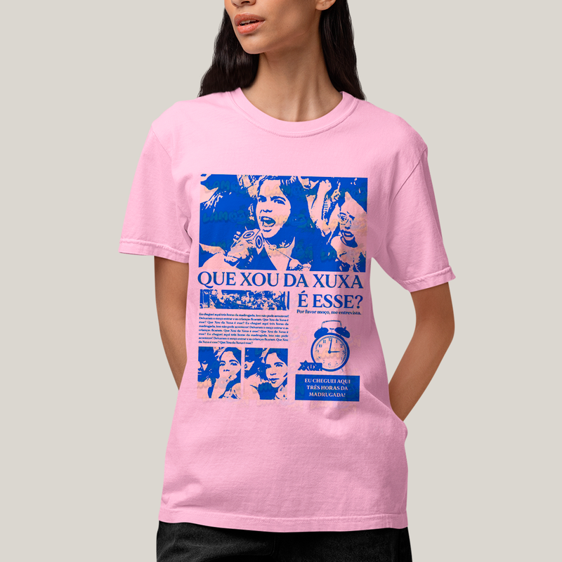 Camiseta Algodão Unissex T shirt - Que Show da Xuxa é Esse Meme