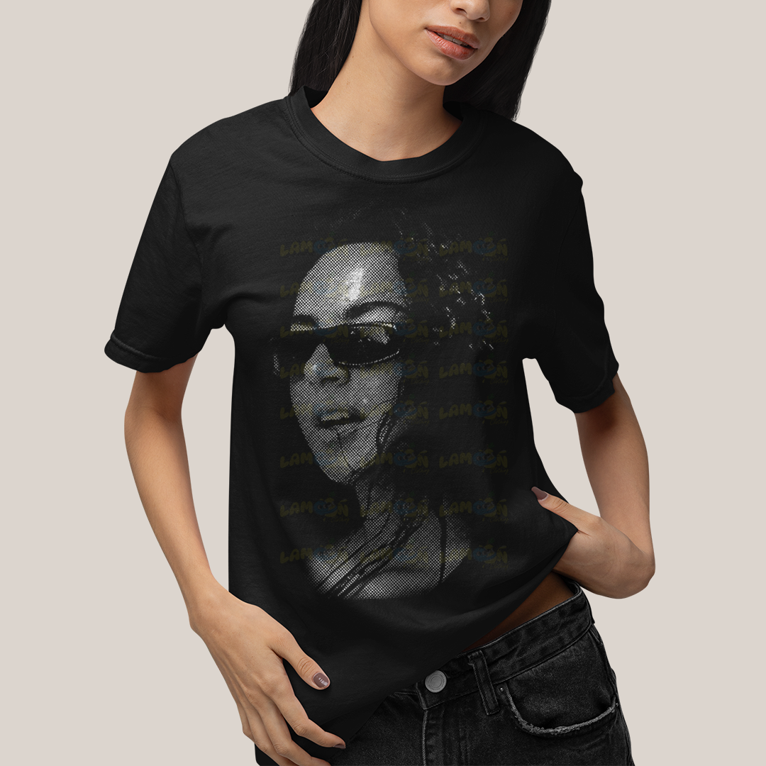 Camiseta Algodão Unissex Charli XCX Rosto