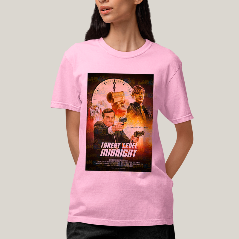 Sacola Ecobag Bolsa 38X40 Algodão - The Office Threat Level Midnight