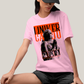 Camiseta Algodão Unissex T shirt - Cantora Liniker Caju Retrô take your time to relax