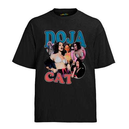 Camiseta Algodão Doja Cat Graphic Vintage