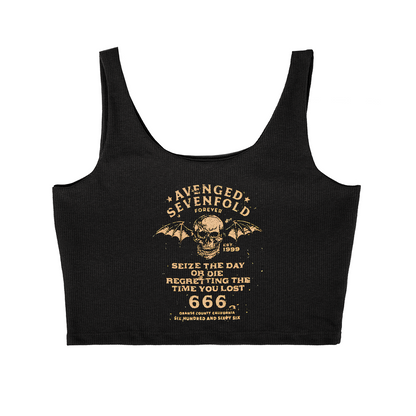 Cropped Cavado Avenged Seven Fold 666