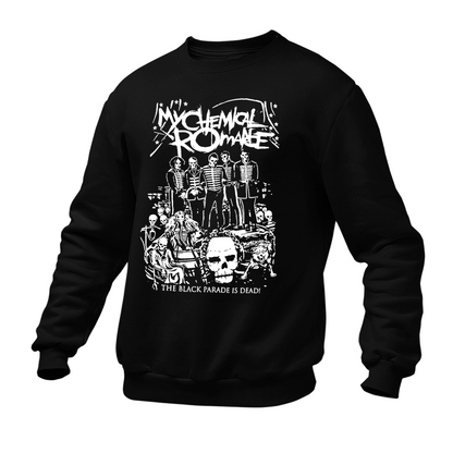 Moletom Gola Redonda My Chemical The Paradise is Dead