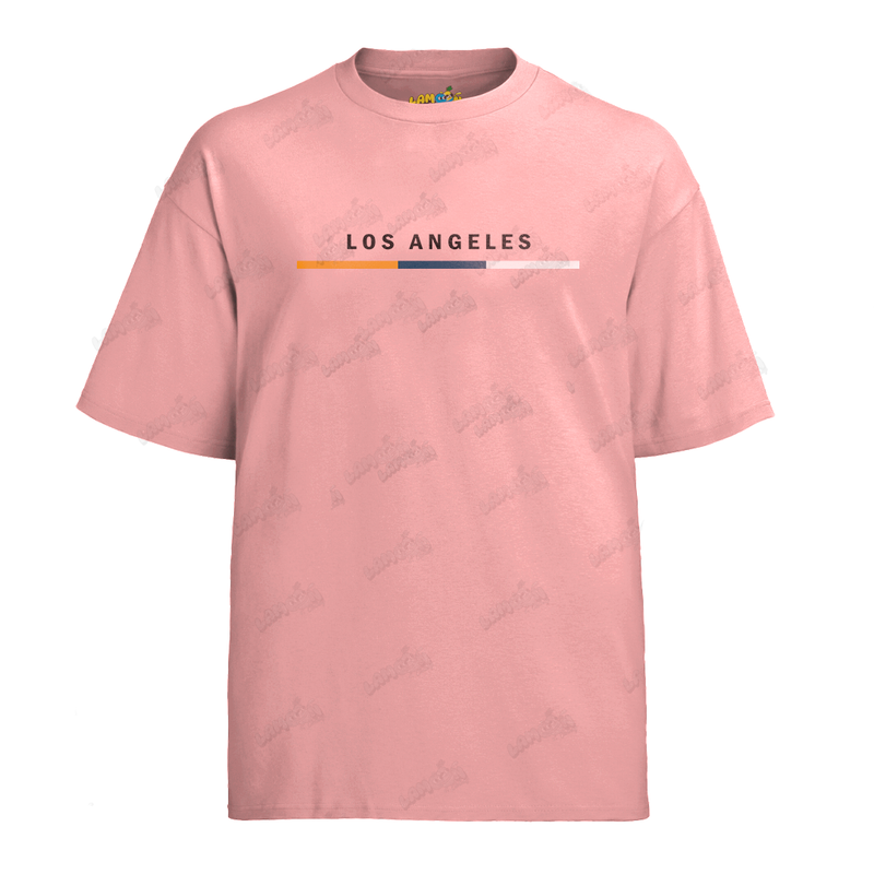 Camiseta Algodão Los Angeles Bandeira PQ