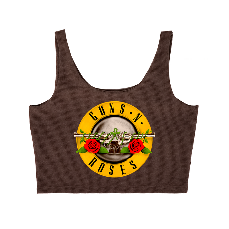 Cropped Cavado Roses Banda Logo Vintage