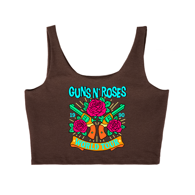 Cropped Cavado Roses Banda World Tour 1990