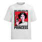 Camiseta Algodão Princesa Leia Star Não Mexa Com a Princessa