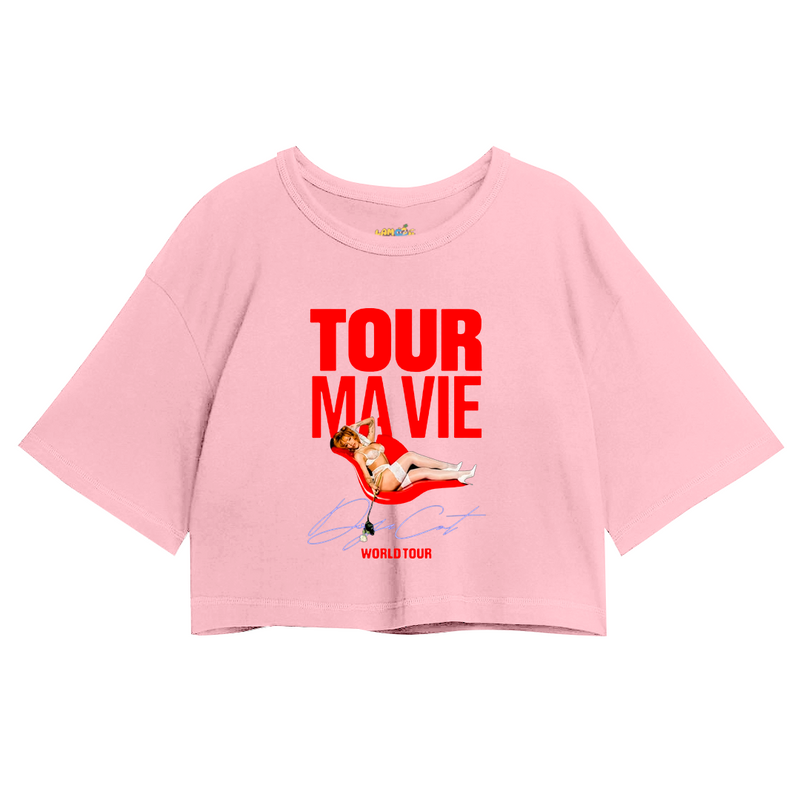 Cropped Oversized Doja Cat Worl Tour Ma Vie