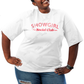 Camiseta Plus Size Algodão Taylor Swift Showgirl Social Club