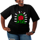 Camiseta Plus Size Roses Banda Flor