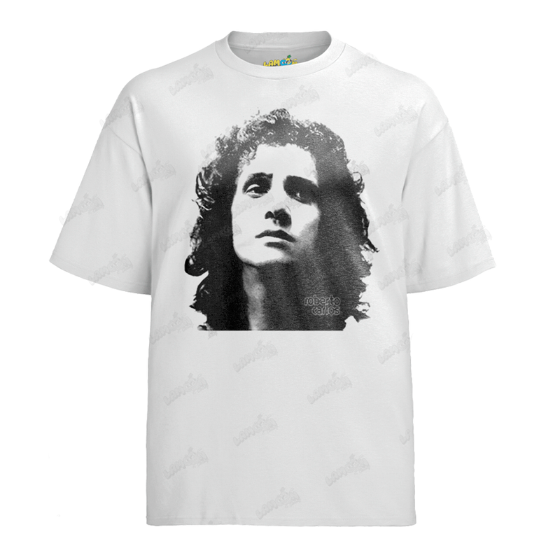 Camiseta Algodão Roberto Carlos Rosto PB