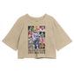 Cropped Oversized Algodão Travis x Taylor Love Eras Tour