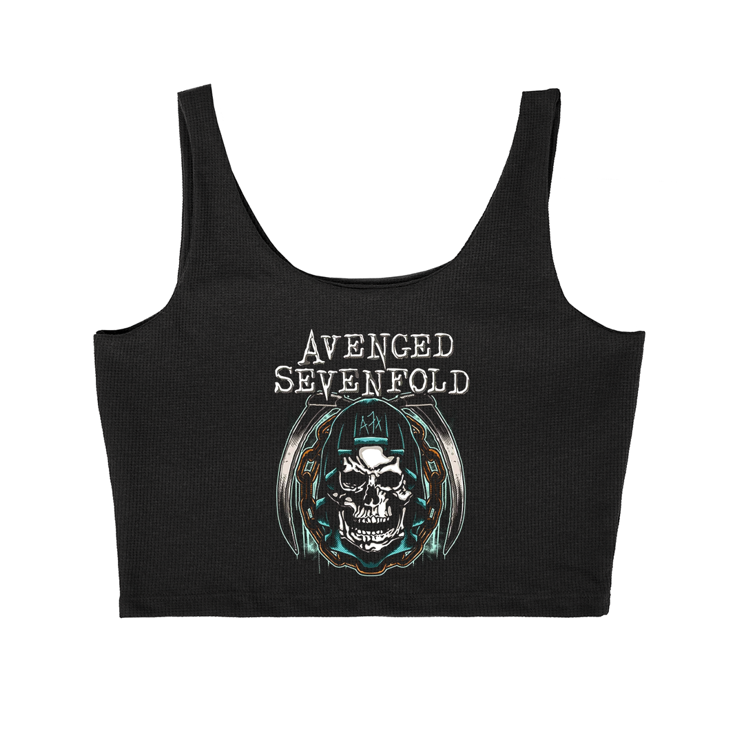 Cropped Cavado Avenged Seven Fold Caveira A7X