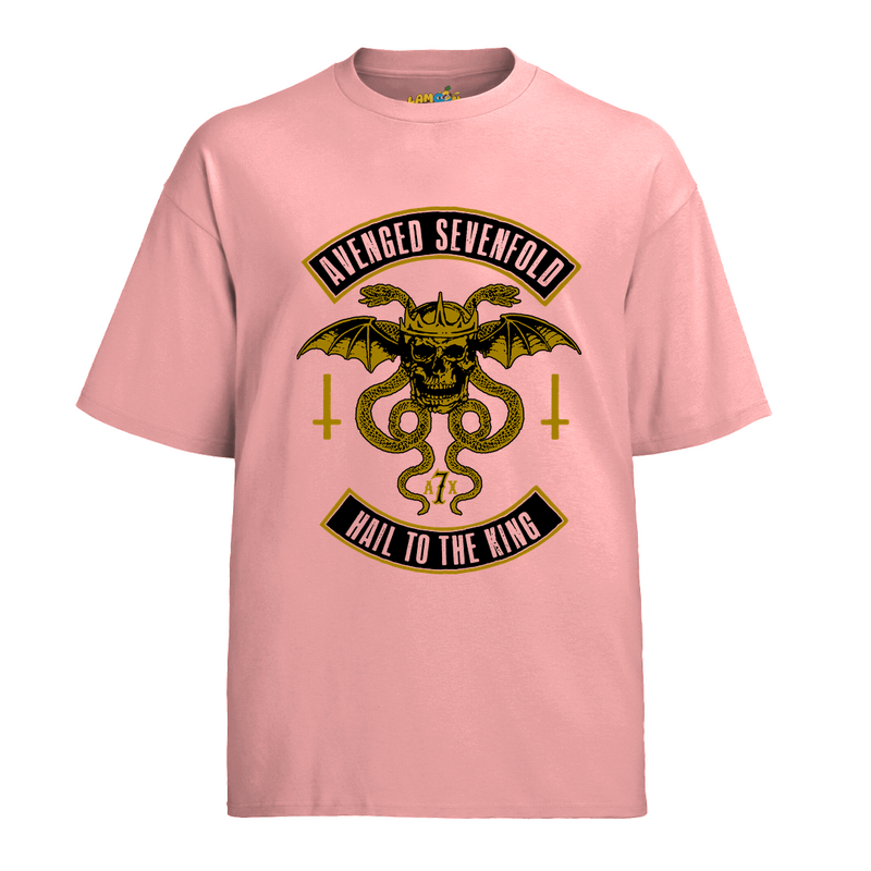 Camiseta Algodão Avenged Seven Fold Hail To The King