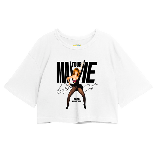 Cropped Oversized Doja Cat Worl Tour 2026