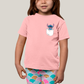 Camiseta Infantil Algodão Unissex T shirt Lilo & Stitch Orelha Caida FC