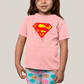 Camiseta Infantil Algodão Unissex T shirt Superman Logo Clássica 3