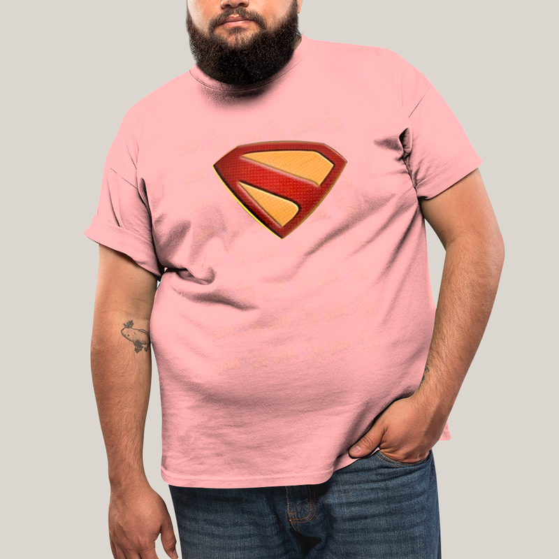 Camiseta Plus Size Algodão Unissex Superman Legacy Logo 2