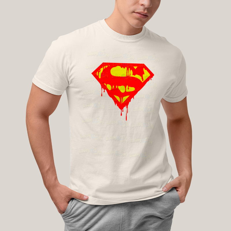 Camiseta Algodão Unissex T shirt Superman Logo Clássica 3