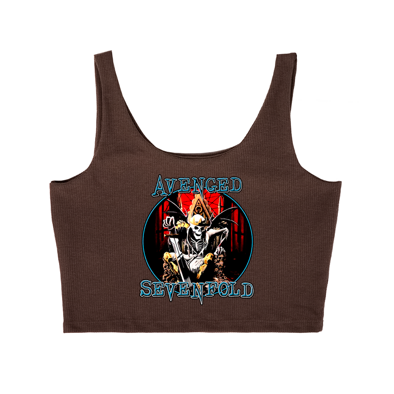 Cropped Cavado Avenged Seven Fold Caveira King