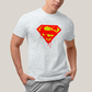 Camiseta Algodão Unissex T shirt Superman Logo Clássica 3