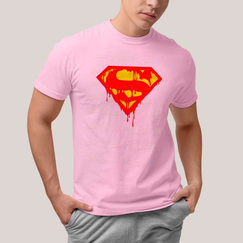 Camiseta Algodão Unissex T shirt Superman Logo Clássica 3