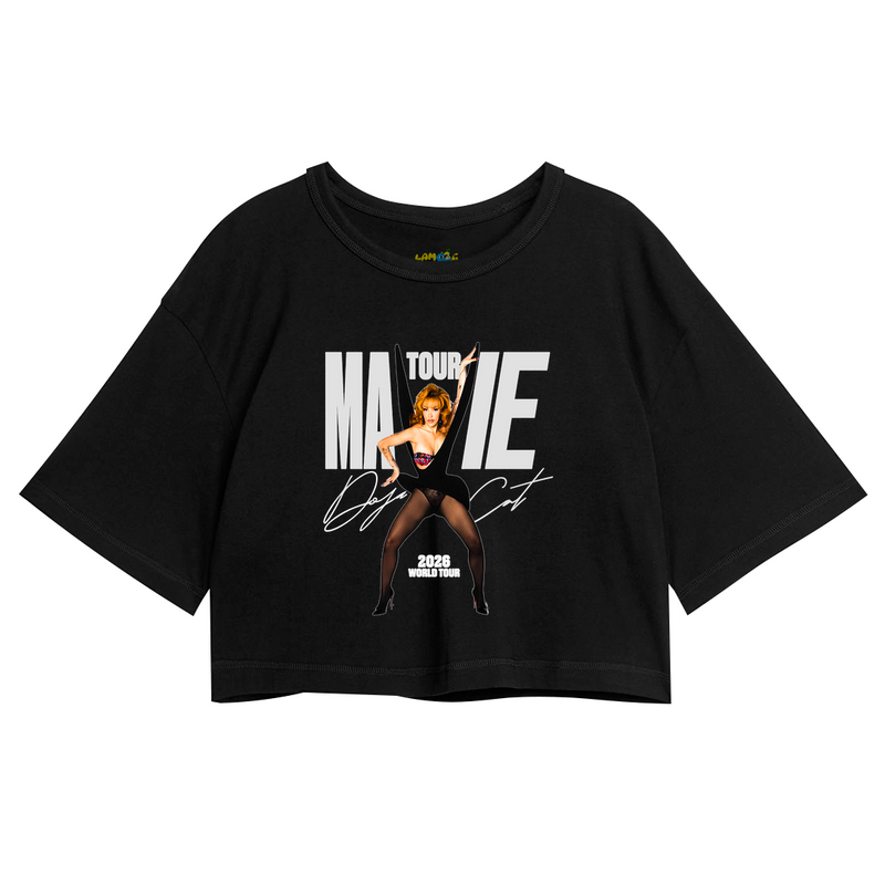 Cropped Oversized Doja Cat Worl Tour 2026