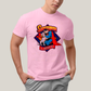 Camiseta Algodão Unissex T shirt Superman & Krypto Supercão Abraço