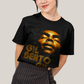Camiseta Algodão Unissex T shirt -Gilberto GIl Dourado cantor brasileiro