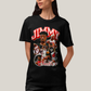 Camiseta Algodão Unissex T shirt Graphic Tee Jogador de Basquete Jimmy Butler